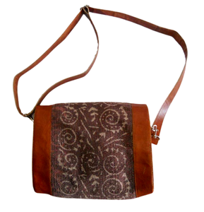 Bolso de mano elegante para mujer, hermoso bolso de hombro Dhurries de algodón tejido a mano con forro para compras y viajes - Product Image 3