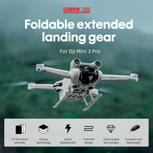 STARTRC RC Mini <span class=keywords><strong>3</strong></span> PRO ve Mini <span class=keywords><strong>2</strong></span> ile Uyumlu Yüksek Tripod Gimbal Şok Emici Braket - Drone Aksesuarı - Product Image 1