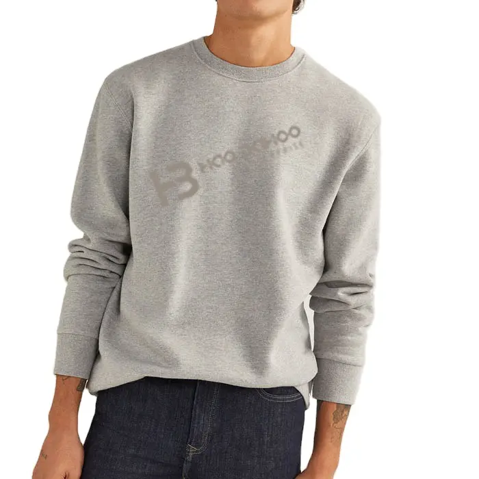 Top Selling Sweatshirt Newest Streetwear Best Quality Stitching Crewneck Men's Sweatshirt