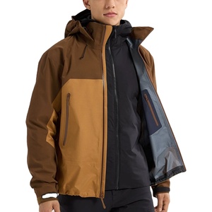 Baixo OEM Design Soft Shell <span class=keywords><strong>Jacket</strong></span> para Homens Outdoor Sports Caminhadas & Correndo com Hood & Blusão Forrado Método de Tecelagem - Product Image 1