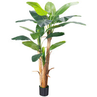 Großer Künstlicher Bananenbaum für Hotel, Hochzeit & Inneneinrichtung
