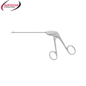 Surtechs เครื่องมือสำหรับการผ่าตัดกระดูกและข้อแบบแมนนวลเครื่องมือสำหรับการส่องกล้องแบบใช้ในการรักษากระดูกและกล้ามเนื้อซ้ายมีการเย็บแผลคีมหนีบตะกร้าเหล็ก - Product Image 5