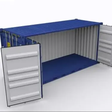 Container For Shipping And Storage Used Shipping Containers 20 Foot Used Shipping Containers 40 Feet High Cube Open Side in USA