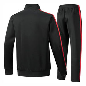 Survêtements techniques décontractés à capuche pour hommes, 100% coton, respirant, jogging d'hiver, OEM - Product Image 5
