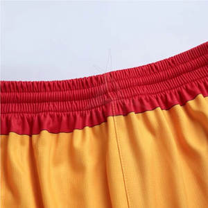 ชุดบาสเก็ตบอลผ้าทวิลแห้งเร็วชุดบาสเก็ตบอลสีทึบพิมพ์แบบกำหนดเอง - Product Image 6