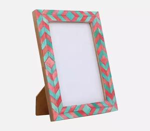 Marco de fotos personalizado de madera maciza para decoración de pared de dormitorio y salón - Product Image 5