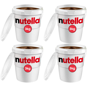 Vente chaude en gros en vrac Usine de pâte à tartiner aux noisettes Approvisionnement direct en vente Crème de noisettes à tartiner au Nutella (3kg) - Product Image 6