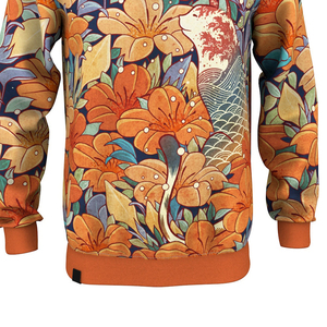 Sweatshirts à manches longues imprimés de logo personnalisé de haute qualité pour hommes/Sweat-shirt hawaïen anti-rétrécissement nouveau design - Product Image 6