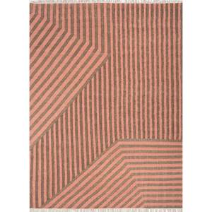 พรมจาไพร์ สไตล์อเมริกันคลาสสิก รูปทรงสี่เหลี่ยมผืนผ้า ทอแบบเรียบ ทำจากขนสัตว์ ลายเรขาคณิตสีแดงและสีส้ม สำหรับห้องนอน ทางเดิน รุ่น Pdjw-95 พรมปูพื้นห้อง - Product Image 1
