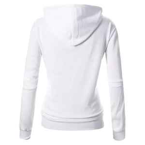 Sudadera con capucha personalizada de fábrica para mujer, ropa para Parte Superior Femenina, de manga larga, con logotipo personalizado, venta al por mayor - Product Image 2