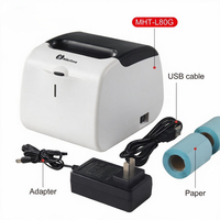 Impresora Térmica de Etiquetas y Recibos 2 en 1 de 80mm, 150mm/s, 203dpi, de Escritorio, USB, LAN, WiFi, SDK, MHT-L80G, en Stock, Venta al Por Mayor B2B de Fábrica, ODM
