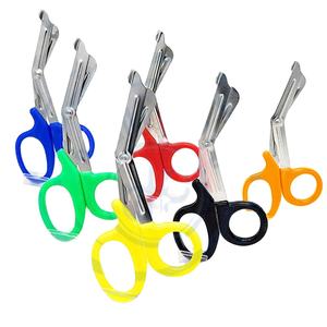 Tijeras de Trauma EMT DADDY D PRO Manuales de 7.5'' y 5.5'', Tijeras Médicas para Vendajes de Acero Inoxidable, para Paramédicos, Primeros Auxilios, Multicolor - Product Image 1