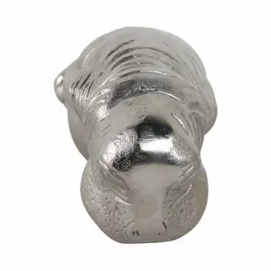 Escultura de Zebra de Aluminio Chapado en Oro de Alta Gama, Adorno de Mesa para Dormitorio, Decoración Moderna y Pulida para el Hogar, Zahid - Product Image 3