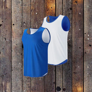 Camisetas de baloncesto de malla de secado rápido Reversible ligero de primera calidad, conjunto de chaleco Atlético Unisex para hombre, transpirable para equipo - Product Image 3