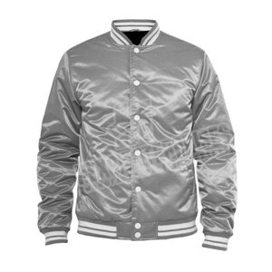 Men's Winter <b>Baseball</b> <b>Bomber</b> <b>Jacket</b> Thin Varsity Design Stand Collar Button Front Letter Print for Streetwear Wholesale - Product Image 5