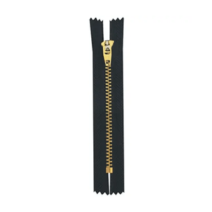 ซิปที่แข็งแรงสำหรับเสื้อแจ็กเก็ตซิปโลหะ No.10ทองเหลือง - Product Image 2