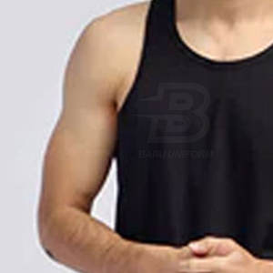 Marque personnalisée 100% coton/polyester Fitness débardeur pour hommes prix raisonnable GYM débardeur avec motif imprimé - Product Image 3