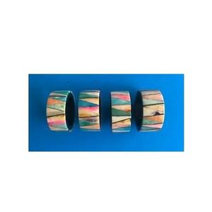 Servilleteros con incrustaciones de hueso Mejor diseñador 100% Servilletero de hueso para mesa de boda Decorar obsequios - Product Image 6