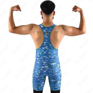 Logo personnalisé de haute qualité femmes jeunes maillots de lutte hommes maillots de lutte avec fonction extensible pas cher vêtements d'arts martiaux - Product Image 4
