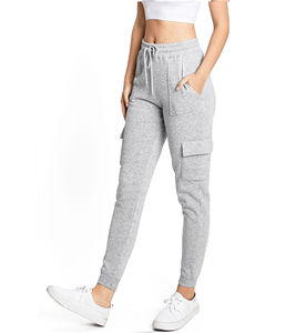 <b>Fleece</b> Jogging Pants for <b>Women</b> Fitted Cargo Sweat Pant <b>Joggers</b> Wholesale <b>Women</b> Loose Fit Cotton <b>Joggers</b> Pants with Pocket - Product Image 1