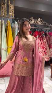 ชุดเลเฮนกาโชลีแบบดั้งเดิมของอินเดียและปากีสถานสำหรับผู้หญิง คุณภาพสูง แฟชั่นทันสมัย ใส่ได้ทุกฤดูกาล ราคาสมเหตุสมผล แท้ๆ - Product Image 3