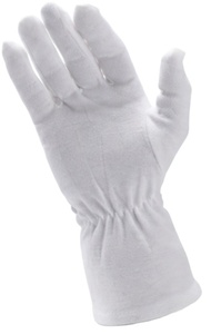 Guantes de Algodón Blancos para Desfile, Guantes Formales para Ceremonia, Uniformes, Transpirables, Suaves y Ajustados - Product Image 3
