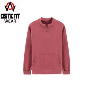 Sudadera térmica de peso pesado para hombre hecha a medida al por mayor 100% algodón de gran tamaño ajuste hombro caído bordado Logo grueso en blanco - Product Image 1
