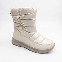 Bottes de neige pour femmes, imperméables, légères, antidérapantes, doublées de polaire, mi-mollet, dessus en textile PU, EU 36 à 41, vente en gros