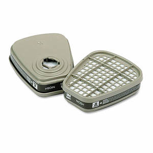 Cartouche de protection respiratoire contre les vapeurs organiques certifiée NIOSH 3M 6001 pour les environnements chimiquement exposés - Product Image 5