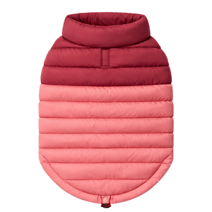 Veste d'hiver PuffShield rouge matelassée pour chien, manteau chaud et léger, gilet matelassé pour chiens de petite, moyenne et grande taille, temps froid - Product Image 5