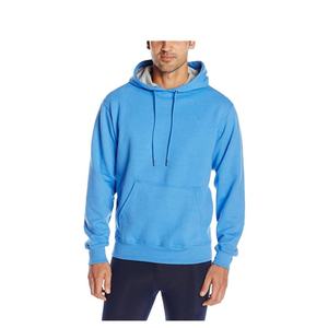Ventes en gros de sweats à capuche pour hommes de marque, design de qualité, créez vos propres sweats à capuche, polaire personnalisé en coton, sweats à capuche orange et bleu - Product Image 1