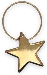 ห่วงรัดผ้าเช็ดปากทองเหลืองพร้อมจี้รูปดาวสีทองตกแต่งโต๊ะสำหรับงานแต่งงานที่บ้านและงานอื่นๆสำหรับห้องครัวเทศกาลคริสต์มาส - Product Image 6