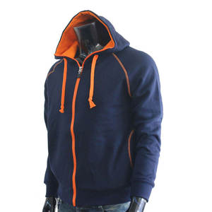 Vente en gros de nouveau sweat à capuche thermique 100% coton personnalisé zippé respirant et chaud pour l'hiver avec design brodé bas quantité minimale de commande - Product Image 4