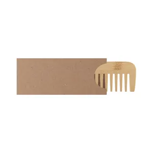 Pettine Ecologico in Bambù Leonard, Prodotto Artigianale in Legno - Product Image 2