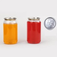 Boîtes de conserve personnalisées 250ml 330ml 350ml 400ml 500ml 650m en plastique pour boissons