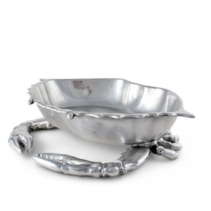 Bol de service tortue en aluminium à la demande fini argent pour les collations Fruits secs Stockage en gros Plusieurs styles disponibles - Product Image 5