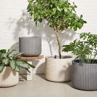 Vietnam Factor Pot de fleur en ciment extérieur grande soucoupe pour plante jardinière en céramique blanche jardin géant secondes terre cuite meilleur prix