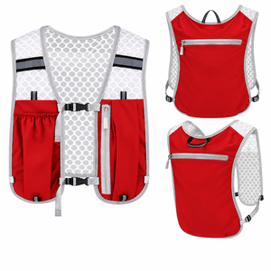 Mochila de Hidratación Ligera, Transpirable e Impermeable, con Correas de Pecho Ajustables, Chaleco de Hidratación para Correr - Product Image 4