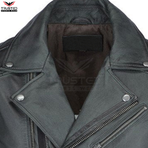 Fabricant pakistanais Veste en cuir légère pour homme OEM Service Prix bon marché Veste en cuir personnalisée pour homme - Product Image 5
