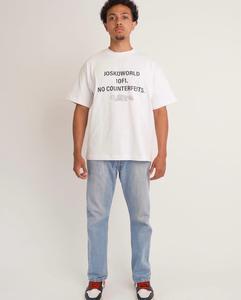 T-shirts confortables de grande taille à col montant en coton 100% de 250 g/m², imprimés à l'écran, coupe régulière, formels - Product Image 3