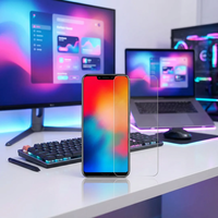 Protection d'écran en verre trempé 2.5D Full Glue 9H anti-rayures pour Nova 13i Y72s Honor 400 Lite X8C X9C