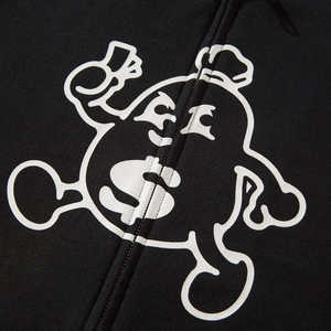 2025 vente chaude pleine fermeture éclair DTF sweats à capuche pour hommes manches côtes fin confortable coton polaire sweats à capuche - Product Image 2