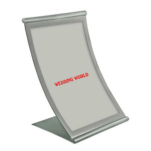 Premium Stylish Eco-friendly Customizable Metal <b>Card</b> Stand Holder Classic Design Top Selling Best Quality <b>for</b> Office Restaurant - Product Image 3