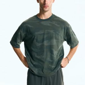 O-cou à manches courtes Muscle Fitness nouveauté décontracté 100% haut en coton été mode basique sérigraphie - Product Image 3