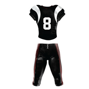 Uniformes populares de fútbol americano en nuevo estilo disponibles en todos los colores y tamaños Característica transpirable de manga corta - Product Image 1