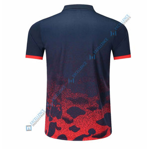 T-shirt à manches courtes pour homme, personnalisé par sublimation, en Spandex/Coton, respirant, séchage rapide, style gothique, pour l'extérieur - Product Image 3