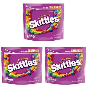 Vente en gros de bonbons acidulés Skittless originaux 161,6 g, saveurs de fruits assorties, bonbons moelleux, vente au détail, approvisionnement en gros, cadeau, collation pour fête - Product Image 6