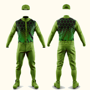 Uniforme de Béisbol Personalizado Nuevo, Uniforme de Béisbol y Softbol Hecho a Medida de Alta Calidad, Uniforme de Béisbol 100% Poliéster - Product Image 1