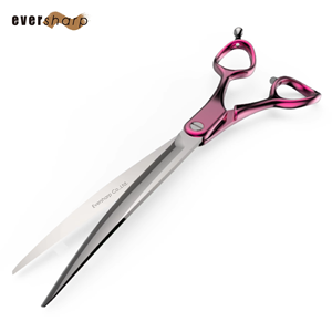 Ciseaux de toilettage pour chiens professionnels, en acier inoxydable japonais 4034, incurvés, écologiques, pour chiens et chats - Product Image 2