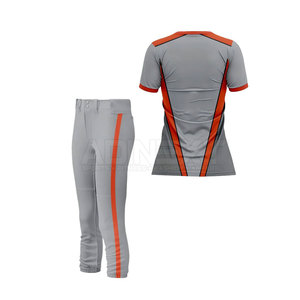 Wholesale in Stock Breathable Softball Uniform <b>Top</b> Grade Sports Apparel Comfortable Customized Color & Logo <b>Women's</b> Adult - Product Image 3